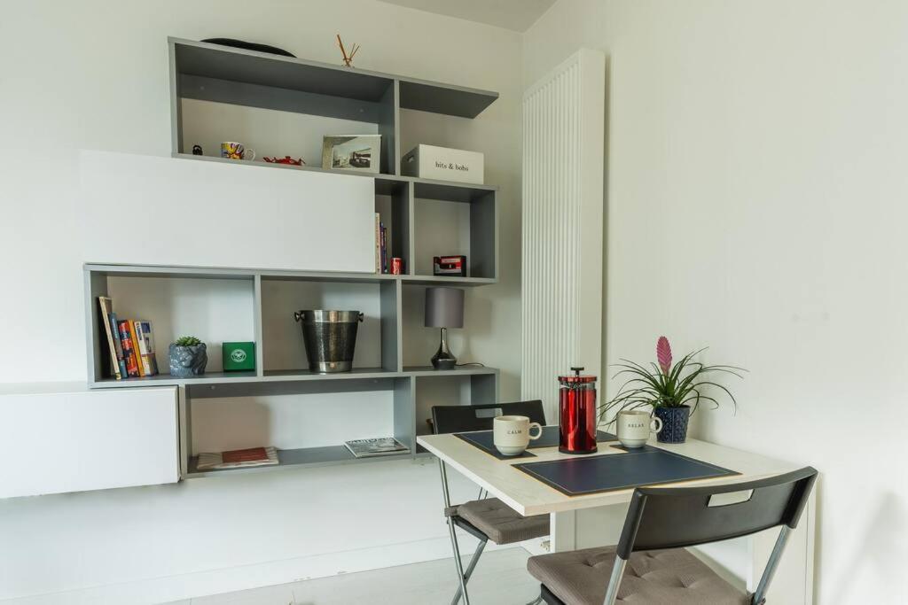 런던 Cool Dalston Studio With Balcony And Gym 아파트 외부 사진