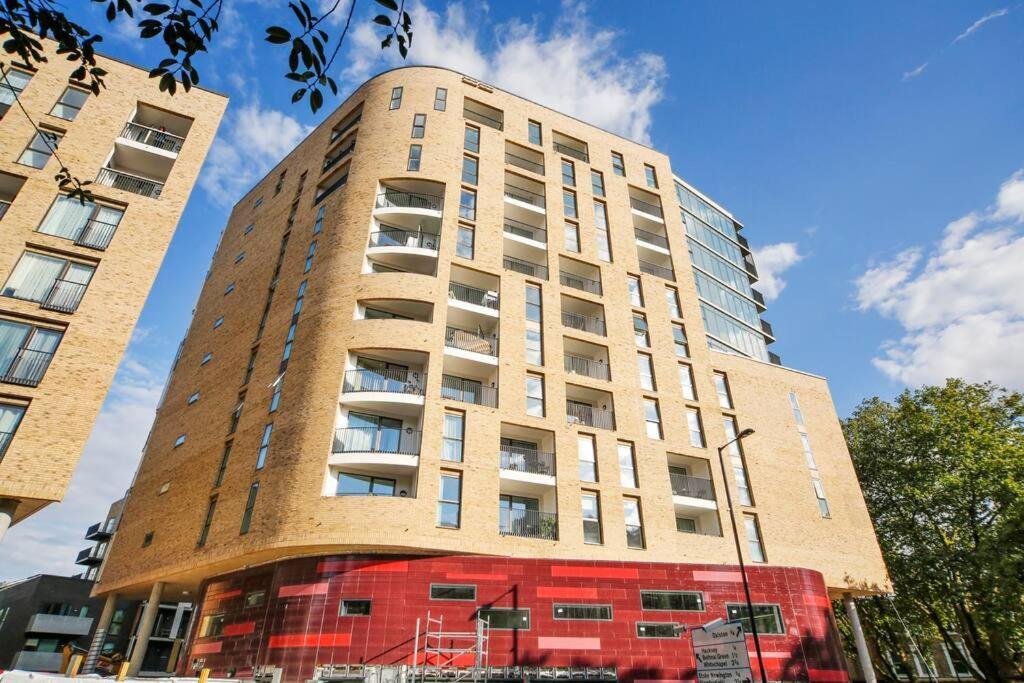 런던 Cool Dalston Studio With Balcony And Gym 아파트 외부 사진