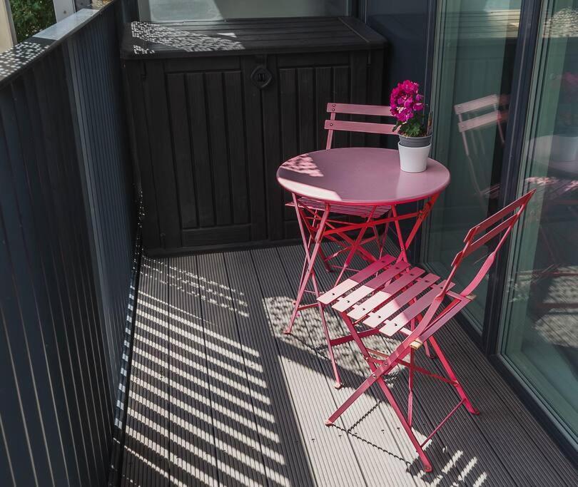 런던 Cool Dalston Studio With Balcony And Gym 아파트 외부 사진